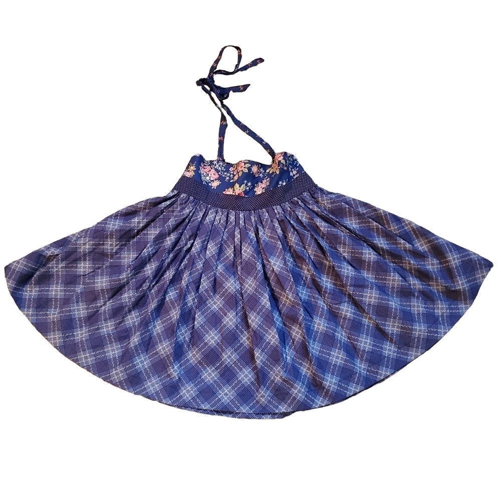 CUSTOM Girls Halter Floral Dress-Size 2/3